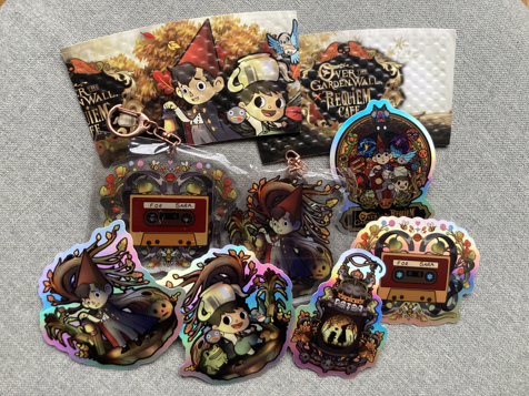 Over the Garden Wall merchandise from Requiem Cafe