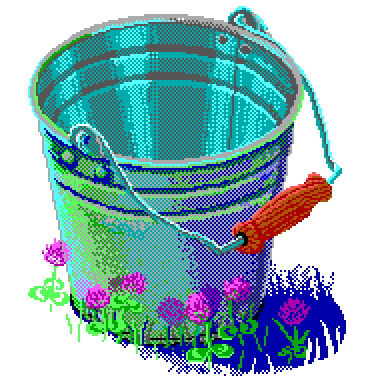 pixel art bucket only