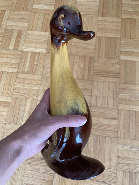 Blue Mountain Pottery Duck 2