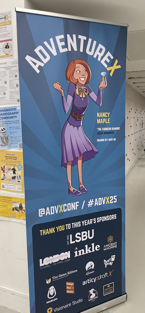 AdventureX2025 Nancy Maple banner