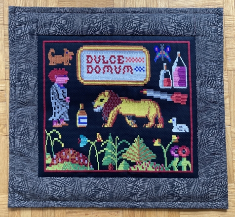 Denarius Avaricius Sextus Cross-stitch complete