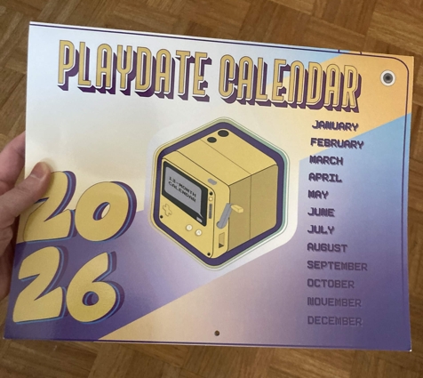 Playdate calendar