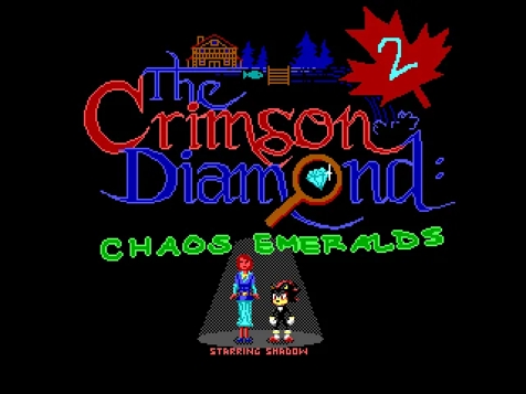 The Crimson Diamond fan art by Wilcoweb -- Nancy Maple and the Chaos Emeralds