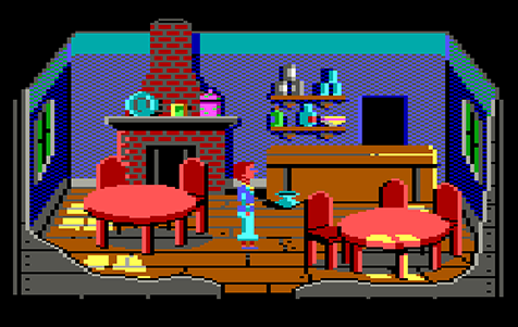 Cafe interior work in progress