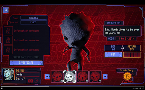 Space Warlord Baby Trading Simulator screenshot