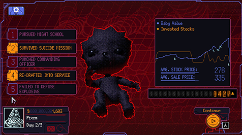 Space Warlord Baby Trading Simulator screenshot